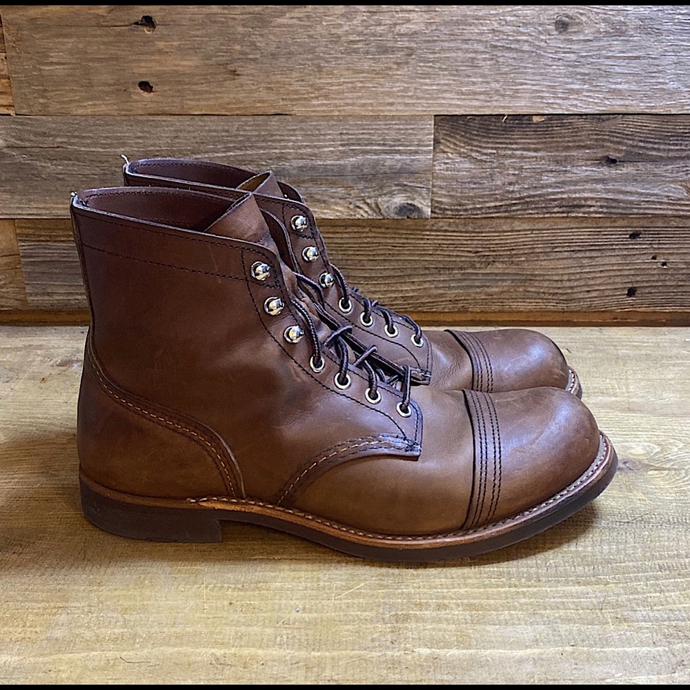 Red Wing Iron Ranger 9.5 EE Wide Amber Harness